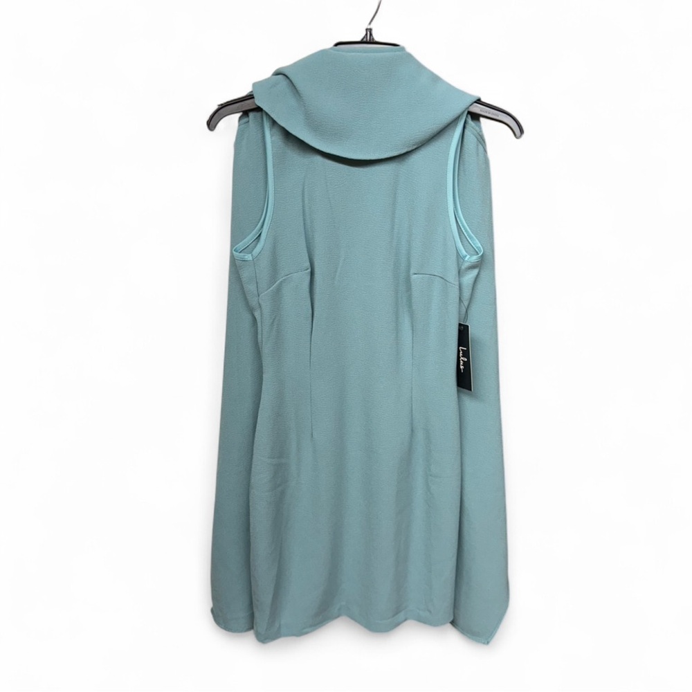 **SOLD** The Best Is Yet To Come" Sage Green Cape Sleeve D - Picture 3 of 9